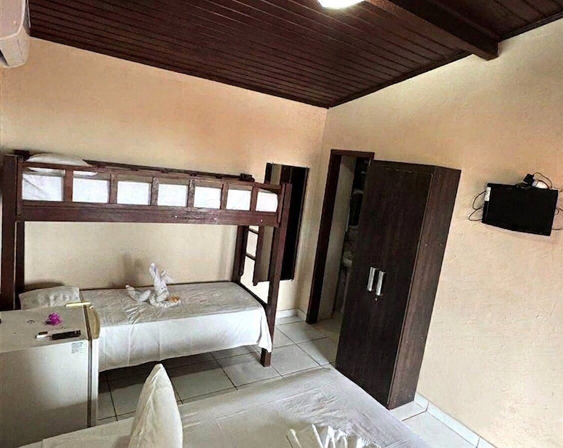 Quarto quádruplo na Pousada da Pipa/RN